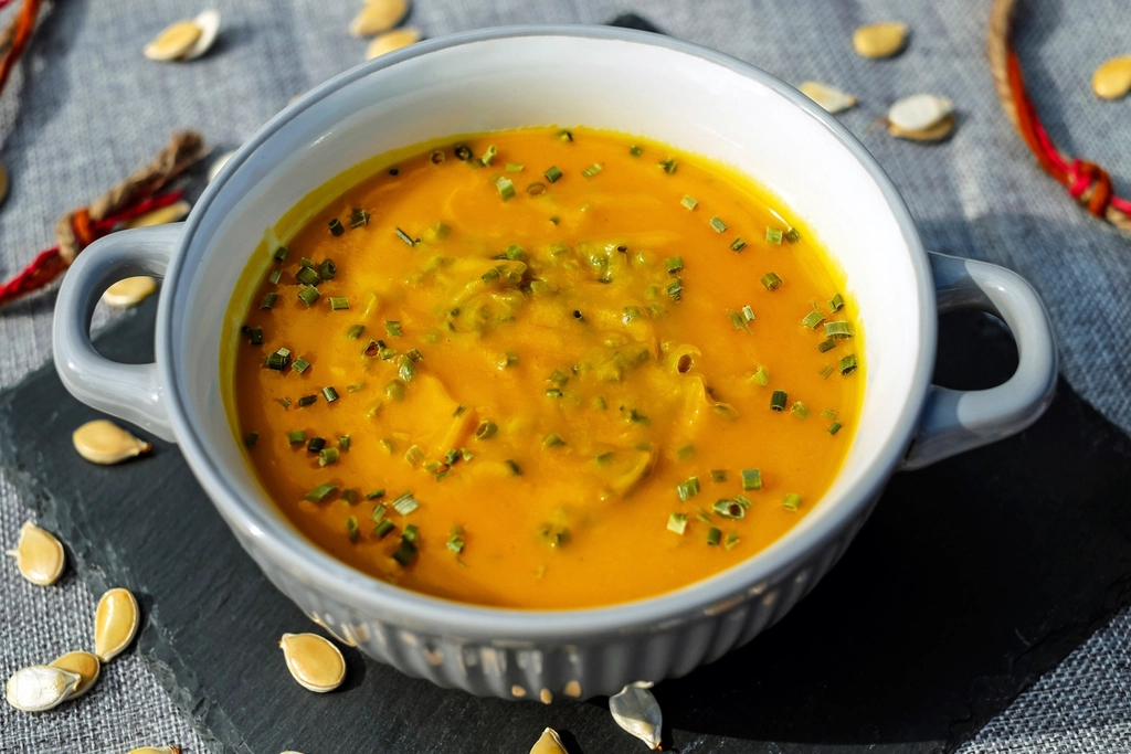 pumpkin soup bowl